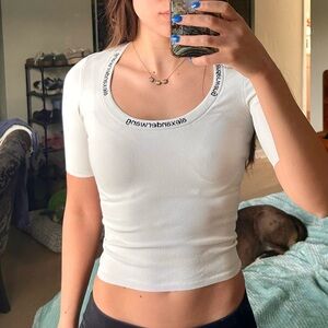 Alexander Wang Logo Tee